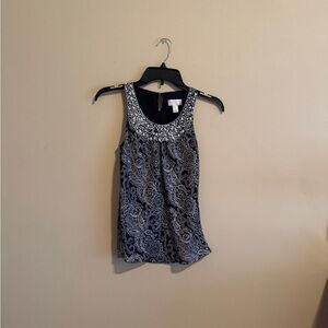 LOFT 0P Patterned Tank Top